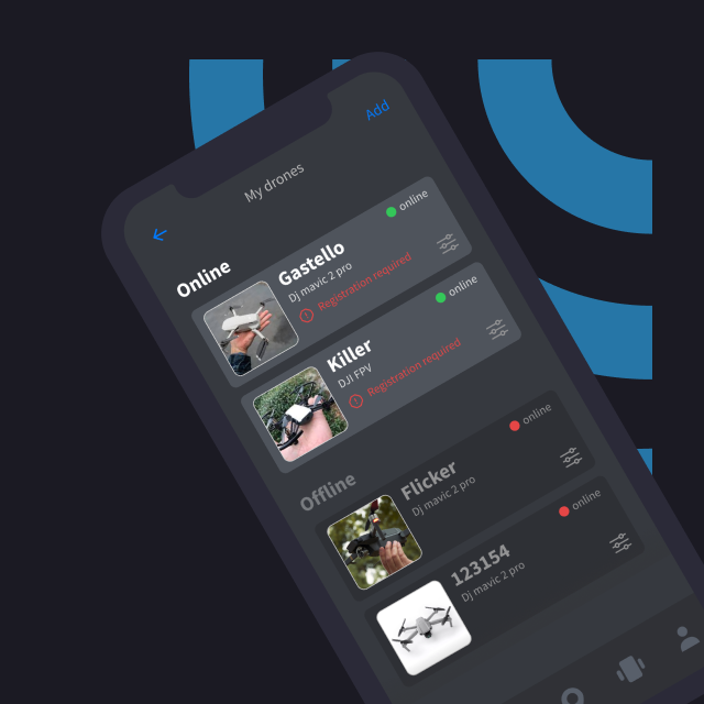 Dronefinder - Создание приложения для управления дронами